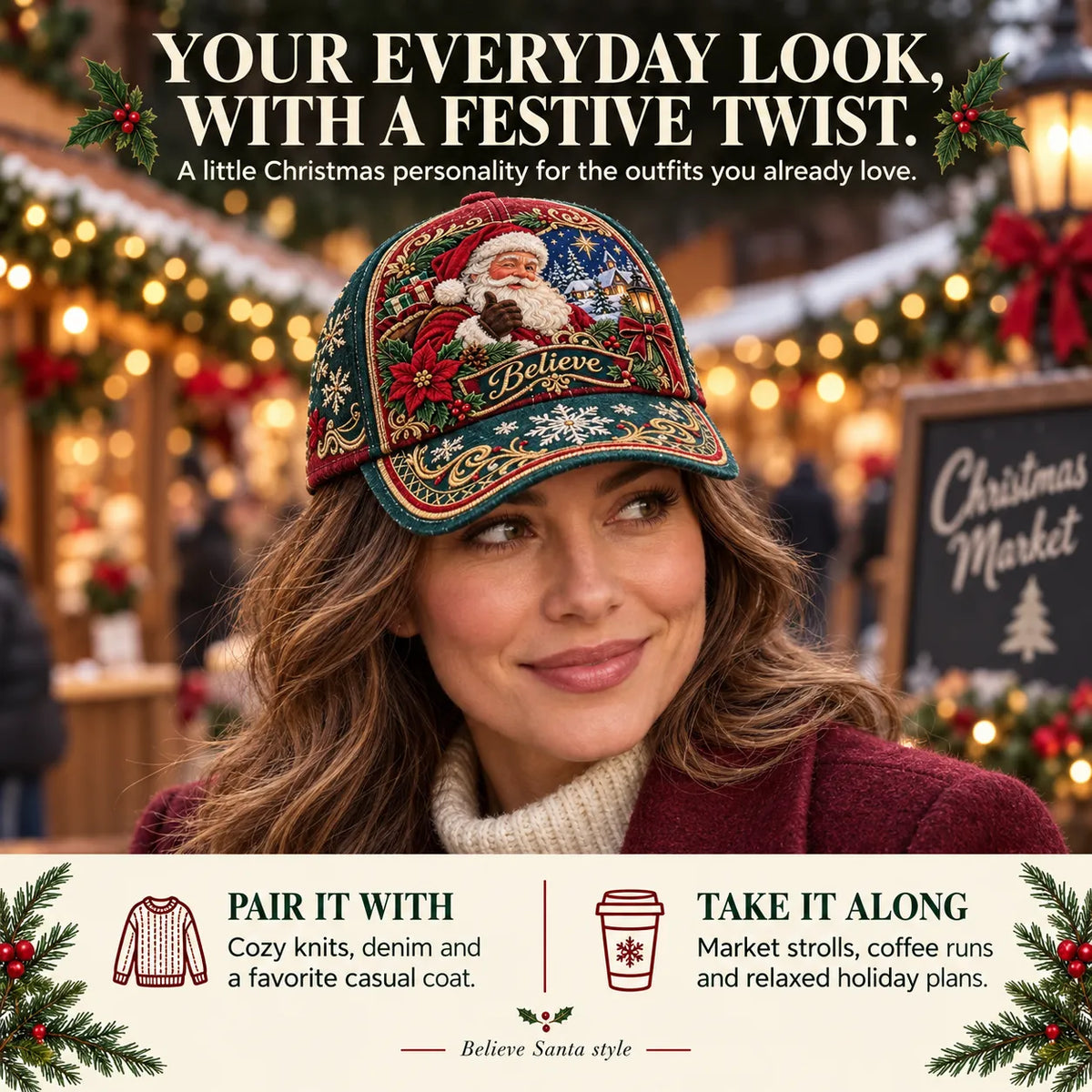 ⏳ Last Day 49% OFF – 🧢 Premium Vintage Baseball Cap | Bold Graphic Design, Adjustable Fit & Everyday Comfort