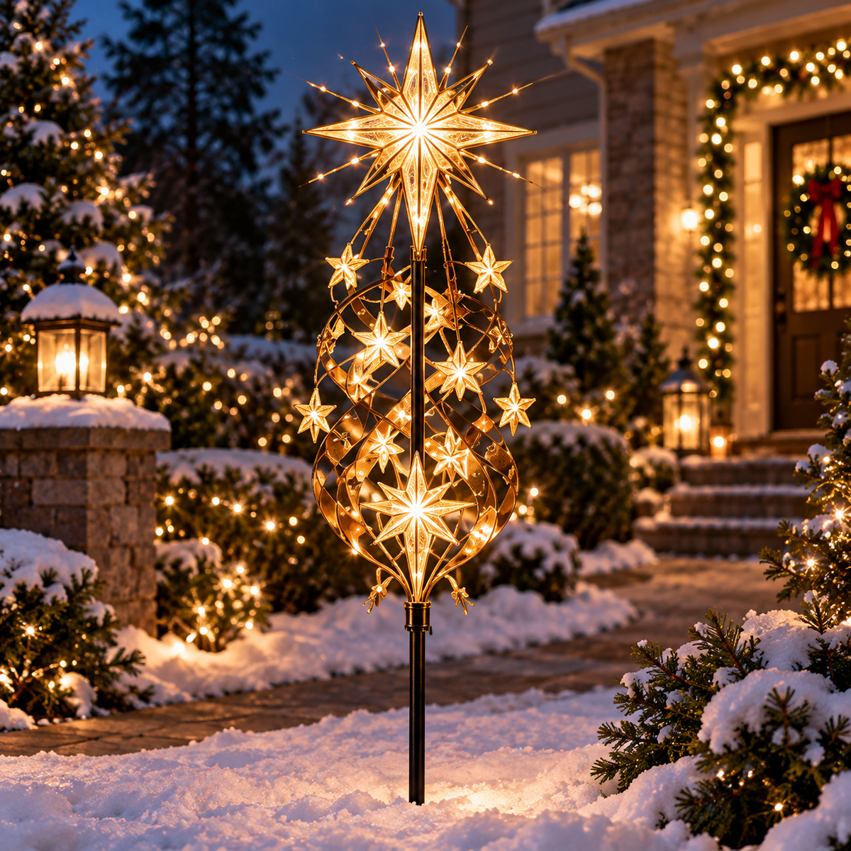 🔥Last Day 49% OFF🔥  Christmas Wind Spinner