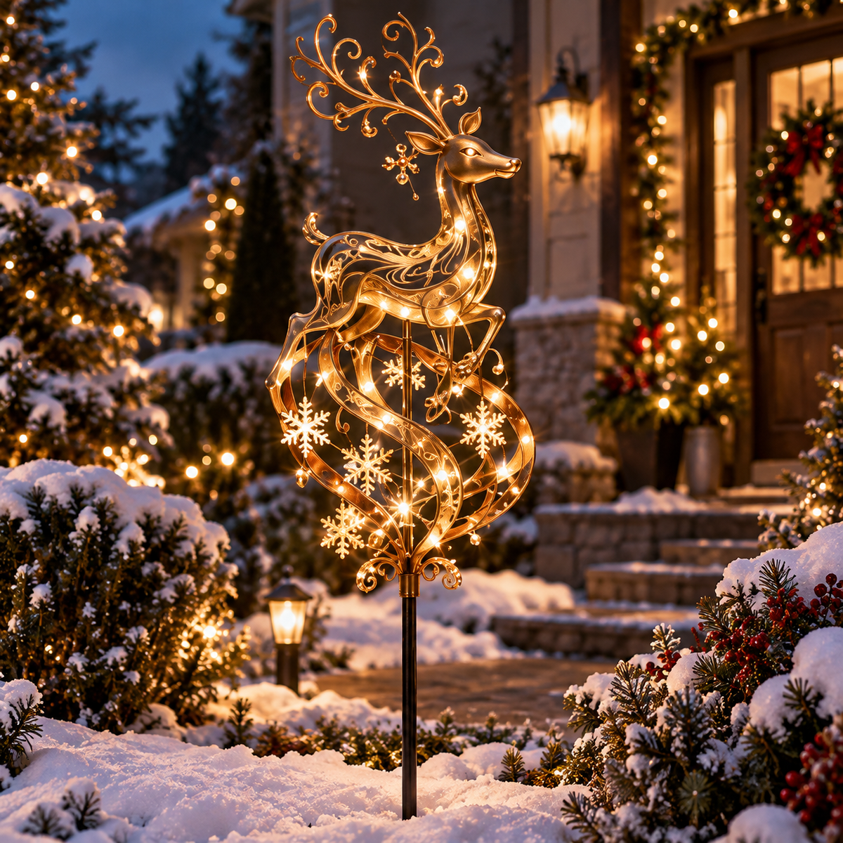 🔥Last Day 49% OFF🔥  Christmas Wind Spinner