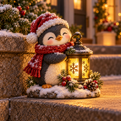 🎄 Last Day 49% Christmas Woodland Friends™ – Lighted Holiday Step Decor | 4 Festive Designs ✨
