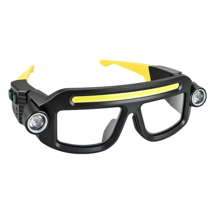 🔦 Rechargeable LED Light Glasses – Hands-Free, Wave Sensor & 5 Lighting Modes