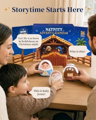 🔥LAST DAY 50% OFF - ✝️🌟 Journey to Bethlehem™ — 24 Days of the Nativity🙏