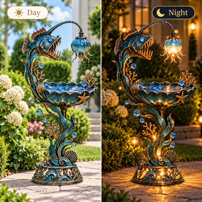 ✨ Last Day 49% OFF🌊 Abyss Glow Garden Fountain™ – Lighted Ocean-Inspired Outdoor Decor