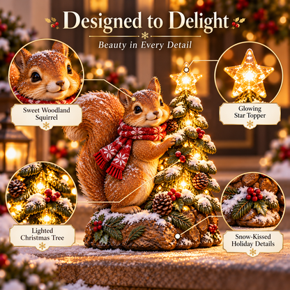 🎄 Last Day 49% Christmas Woodland Friends™ – Lighted Holiday Step Decor | 4 Festive Designs ✨