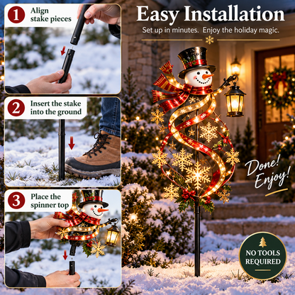 🔥Last Day 49% OFF🔥  Christmas Wind Spinner