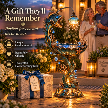 ✨ Last Day 49% OFF🌊 Abyss Glow Garden Fountain™ – Lighted Ocean-Inspired Outdoor Decor