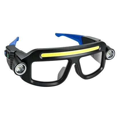 🔦 Rechargeable LED Light Glasses – Hands-Free, Wave Sensor & 5 Lighting Modes