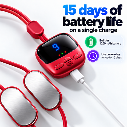 🔥Portable Neck Massager with Heat – Lightweight Comfort Anytime, Anywhere