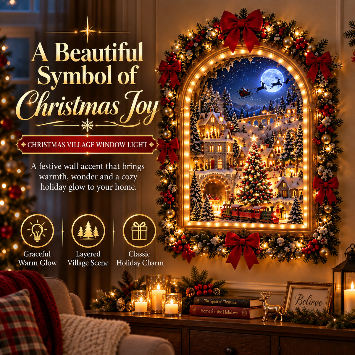 The Christmas Portal™ – Animated Christmas Village