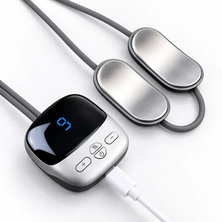 🔥Portable Neck Massager with Heat – Lightweight Comfort Anytime, Anywhere