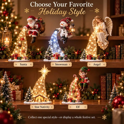 Christmas Storybook Shelf Light