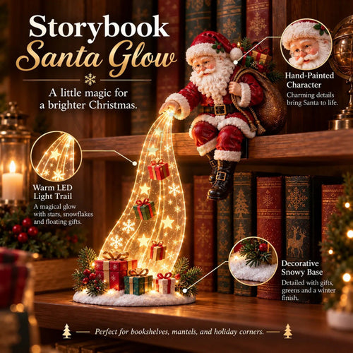 Christmas Storybook Shelf Light