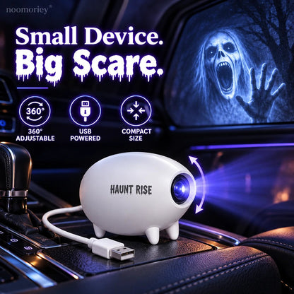 🎃 Halloween Window Projector ✨ 16 Spooky Movies – USB-Powered Halloween Decoration