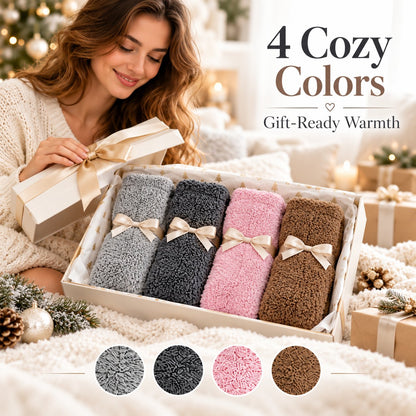 🧦 Cozy Ultra-Long Plush Thigh-High Socks – Say Goodbye to Cold Feet All Winter Long! ❄️
