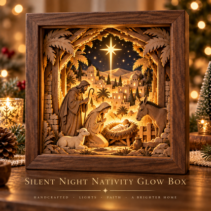 ✨Last Day 49% OFF✨🎄 Beginner-Friendly DIY Wooden Frame Light™ – 3D Christmas LED Kit