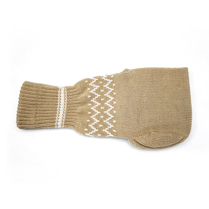 Winter Knit Beer Bottle Gloves｜Striped Drink Cooler Sleeve