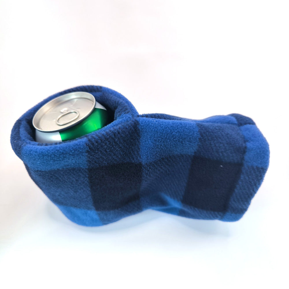 Winter Knit Beer Bottle Gloves｜Striped Drink Cooler Sleeve