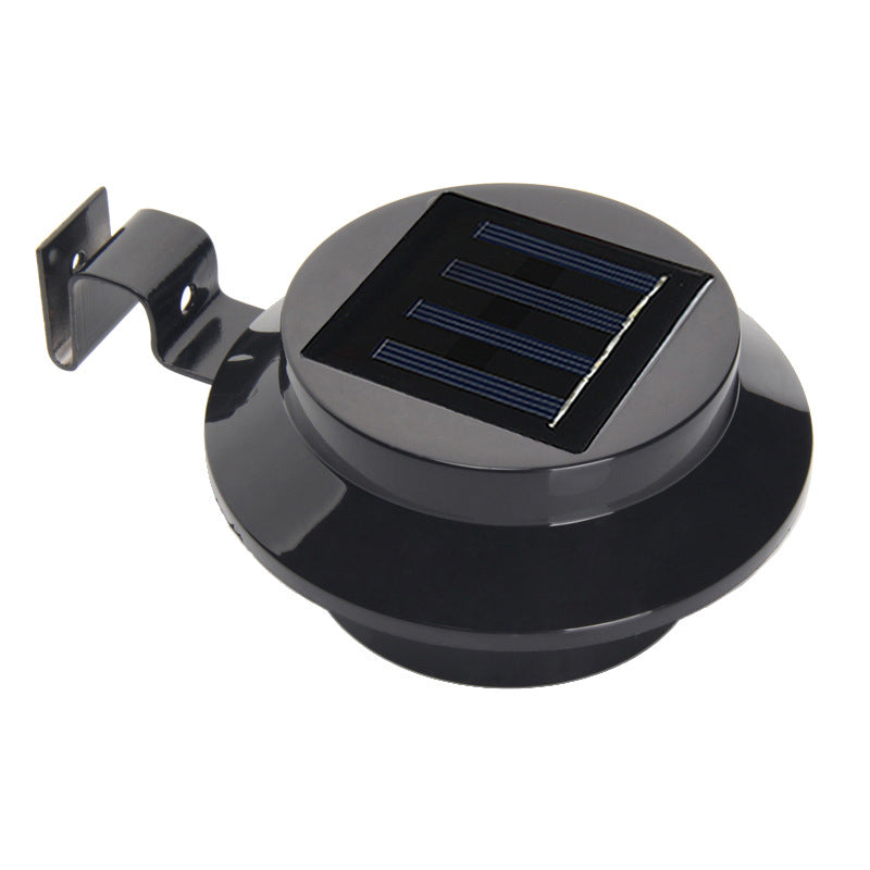 ☀️ Solar LED Gutter Wall Light – Wireless Outdoor Lighting for Fences, Decks & Paths
