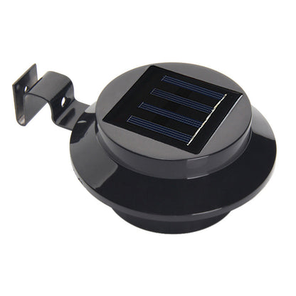 ☀️ Solar LED Gutter Wall Light – Wireless Outdoor Lighting for Fences, Decks & Paths