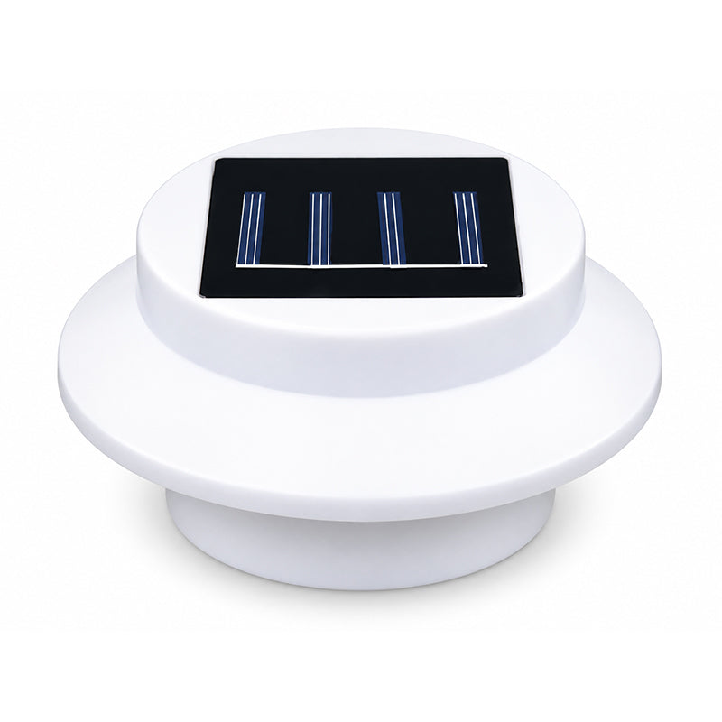☀️ Solar LED Gutter Wall Light – Wireless Outdoor Lighting for Fences, Decks & Paths