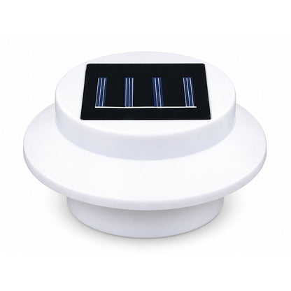 ☀️ Solar LED Gutter Wall Light – Wireless Outdoor Lighting for Fences, Decks & Paths