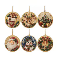 Christmas DIY Diamond Painting Ornaments