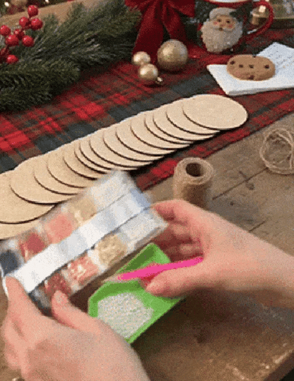 Christmas DIY Diamond Painting Ornaments